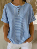 Brianna | Relaxed Striped T-Shirt