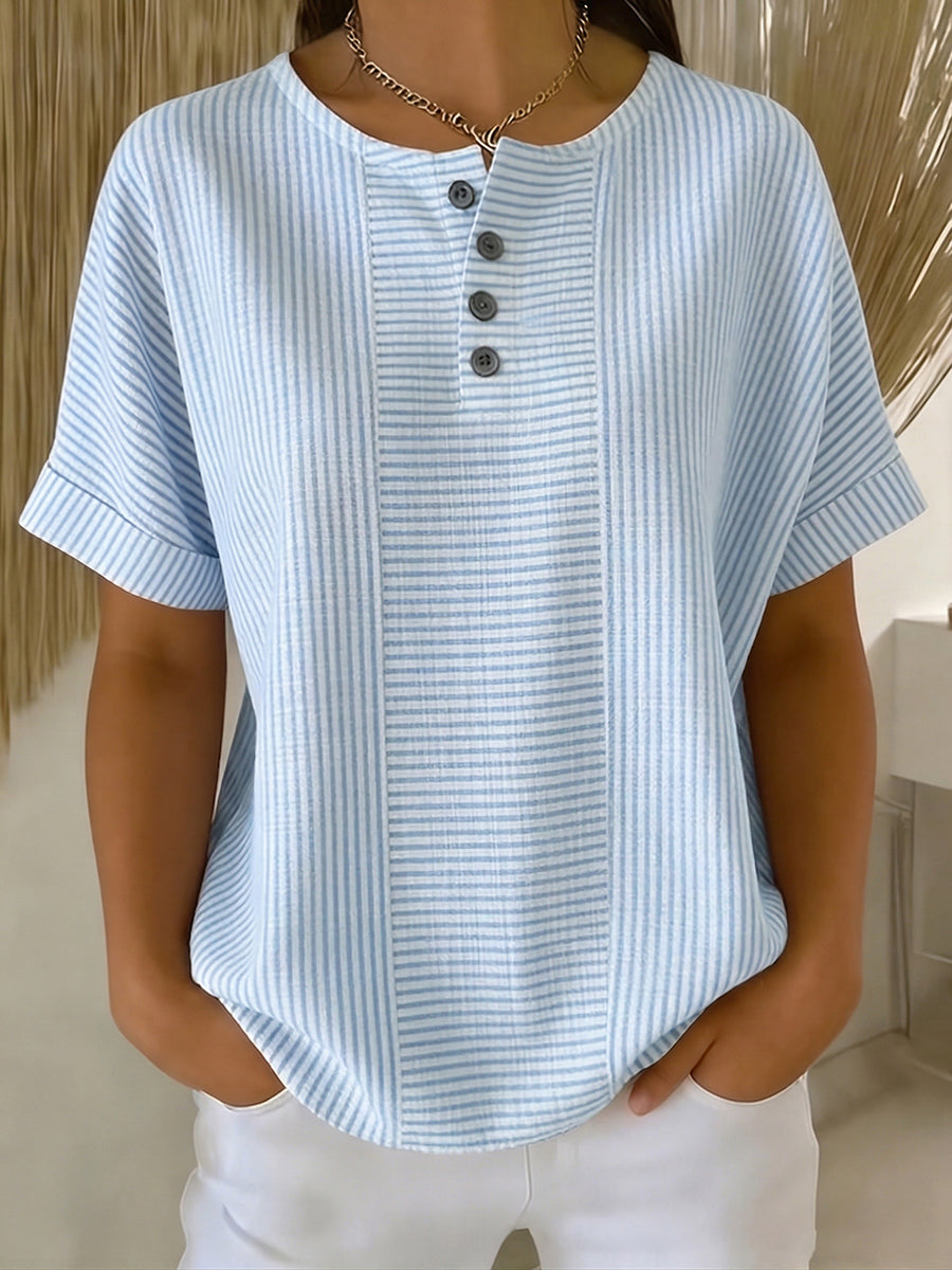 Brianna | Relaxed Striped T-Shirt