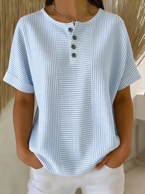Brianna | Relaxed Striped T-Shirt