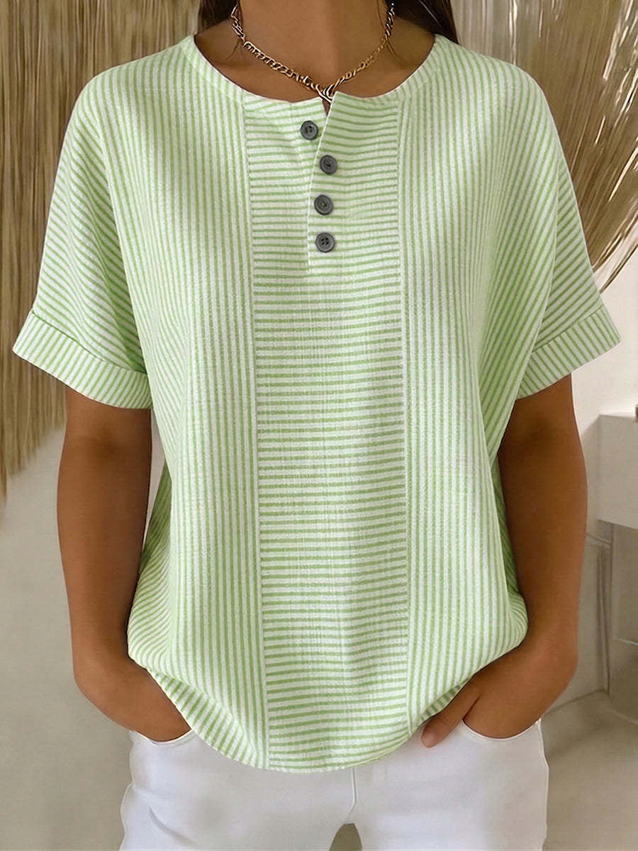Brianna | Relaxed Striped T-Shirt