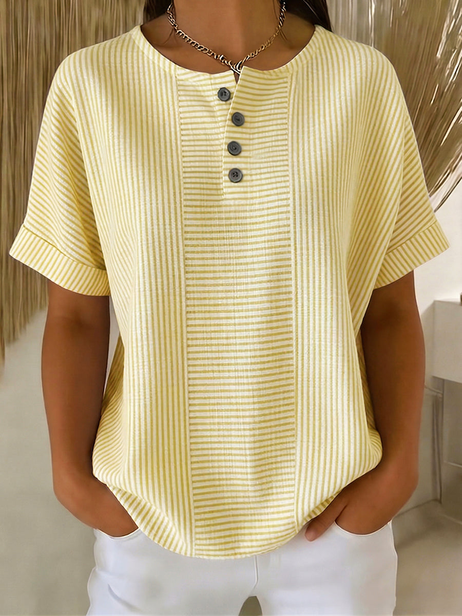 Brianna | Relaxed Striped T-Shirt