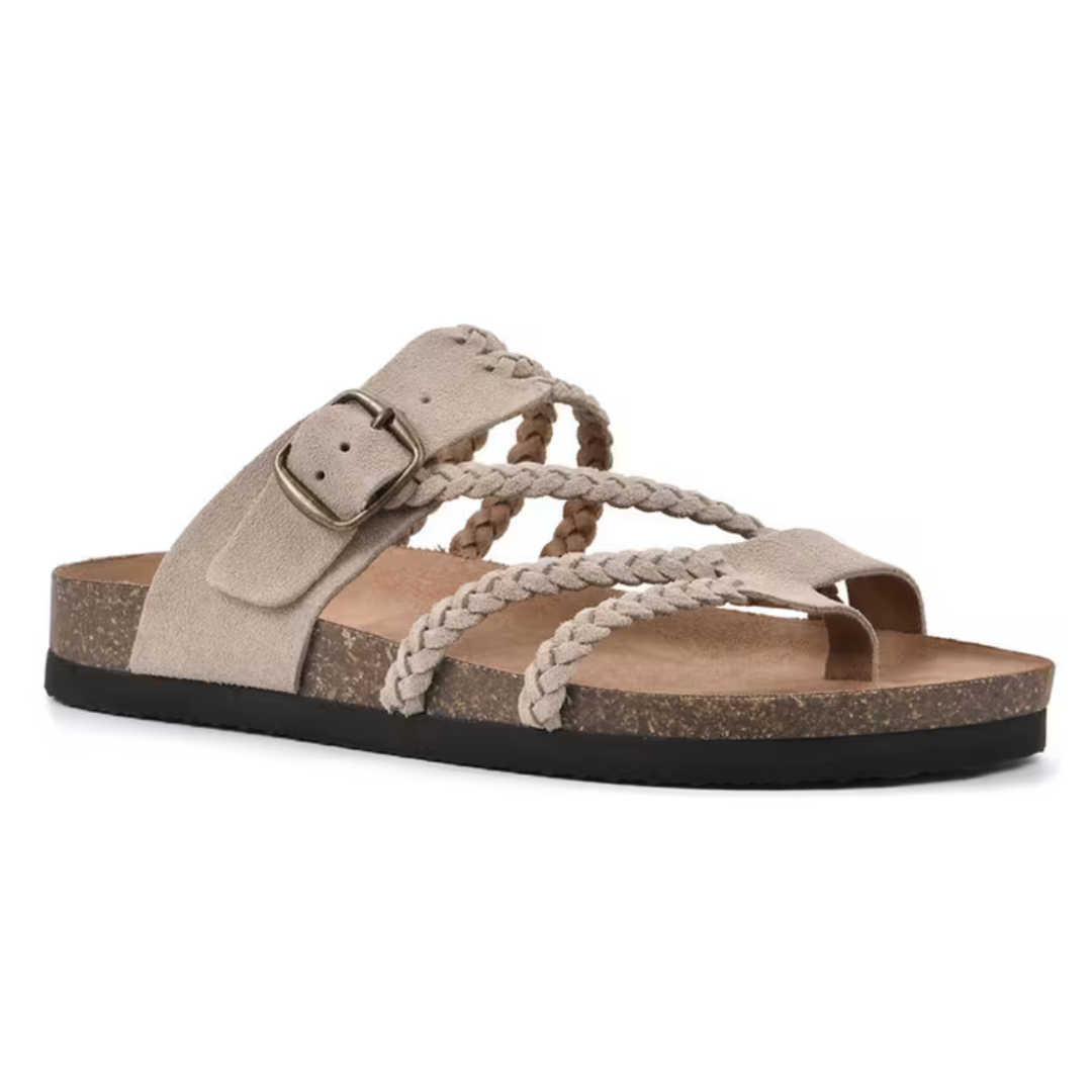 Hali | Braided Cork Sandals