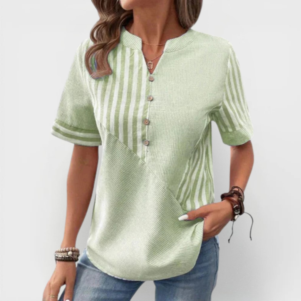 Gigi | Striped Blouse