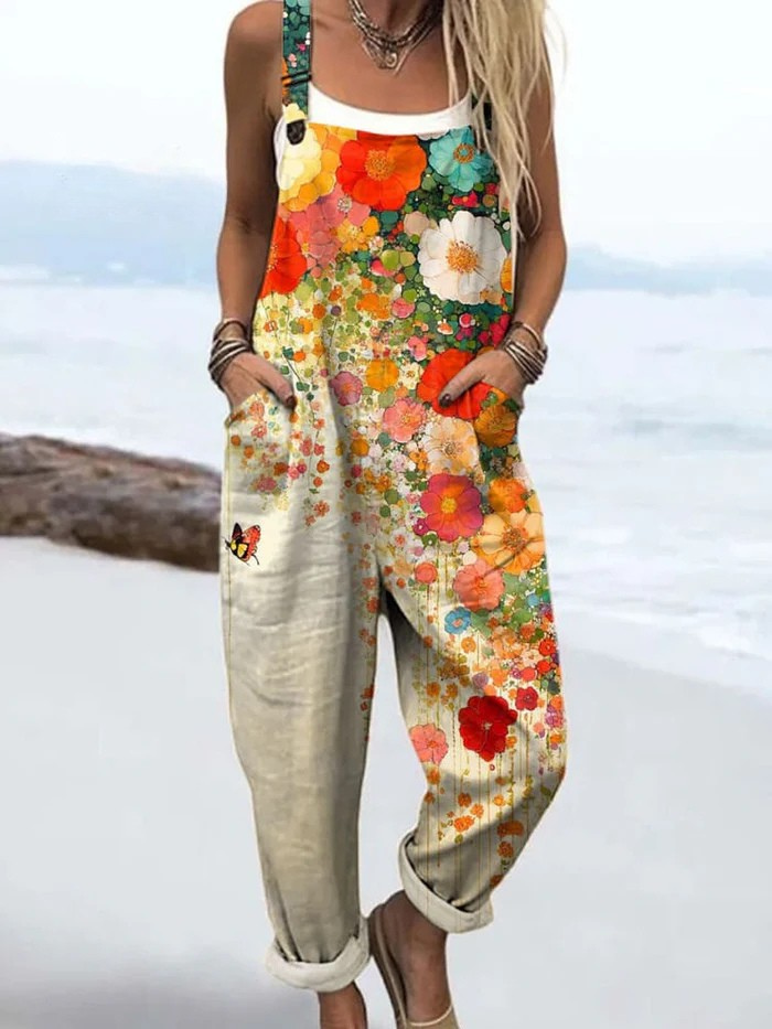 Vannie | Wildflower Breeze Jumpsuit