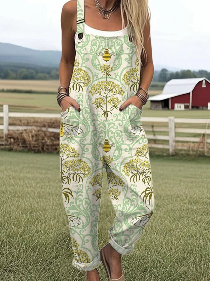 Honey| Bee Bloom Jumpsuit