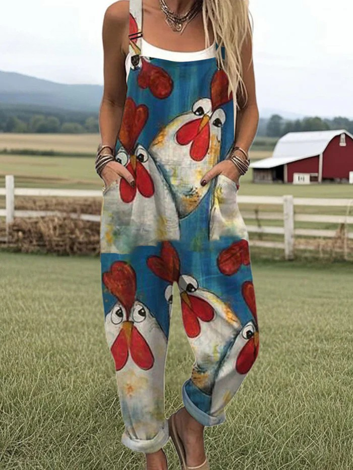 Cluckin | Cute Jumpsuit
