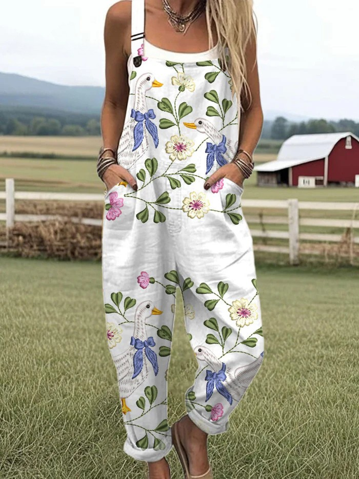 Goose | Garden Jumpsuit