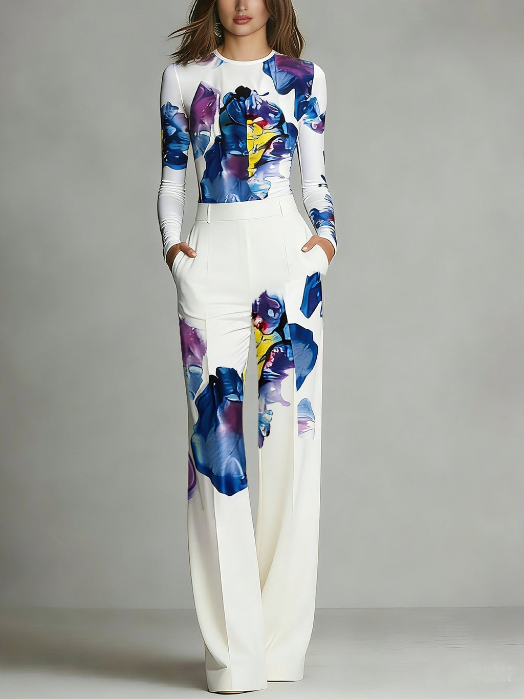 Sofia | Set with Colorful Print