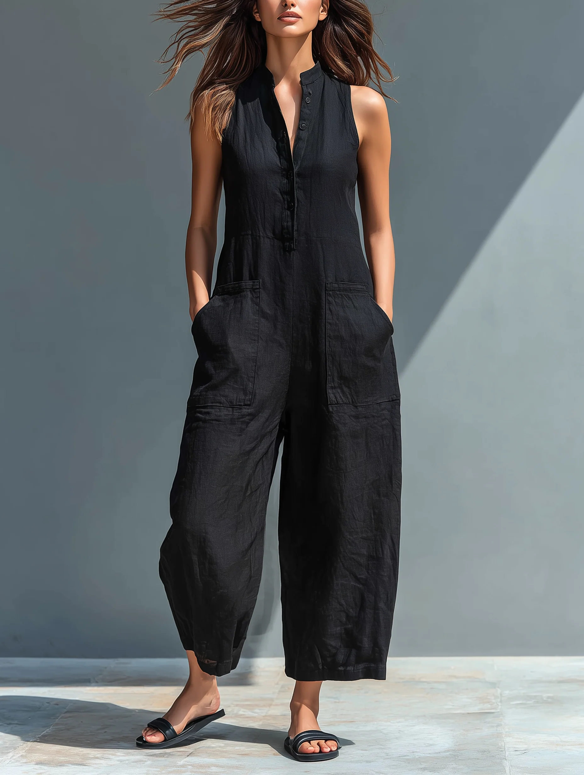 Lila | Sleeveless Jumpsuit