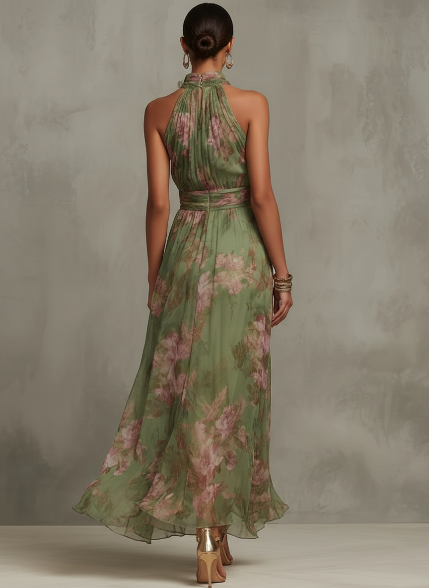 Sofie | Elegant Summer Dress with Floral Pattern