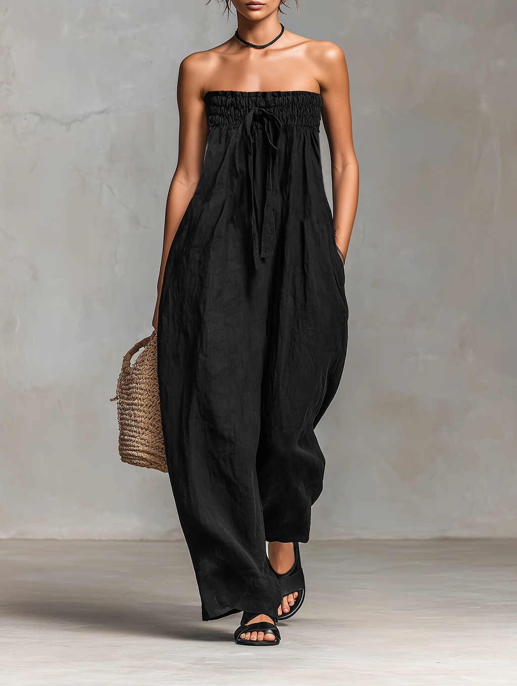 Laura | Strapless Jumpsuit