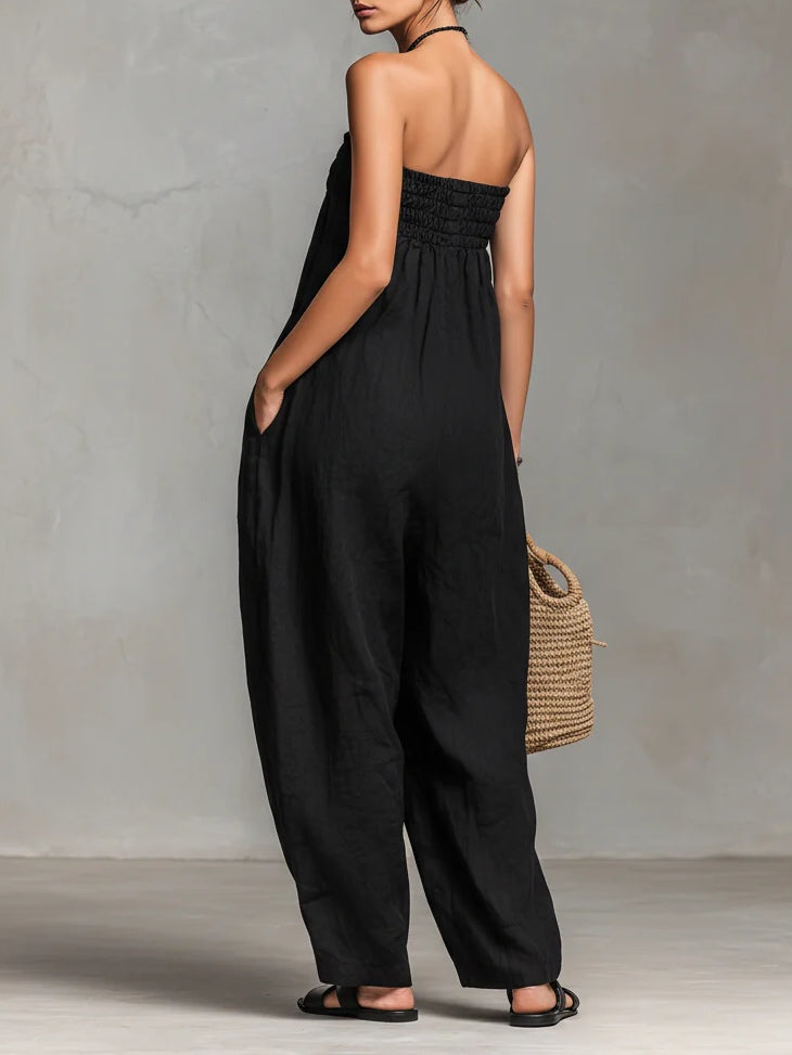 Laura | Strapless Jumpsuit