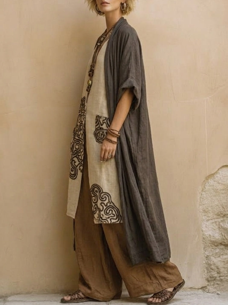 Zara | Tribal Pattern Three-piece Set