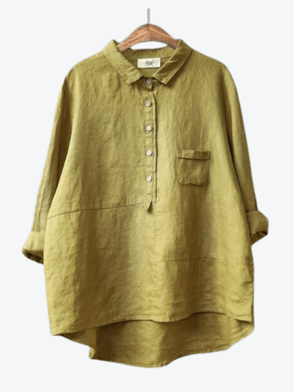 Elvie | Button-Front Blouse