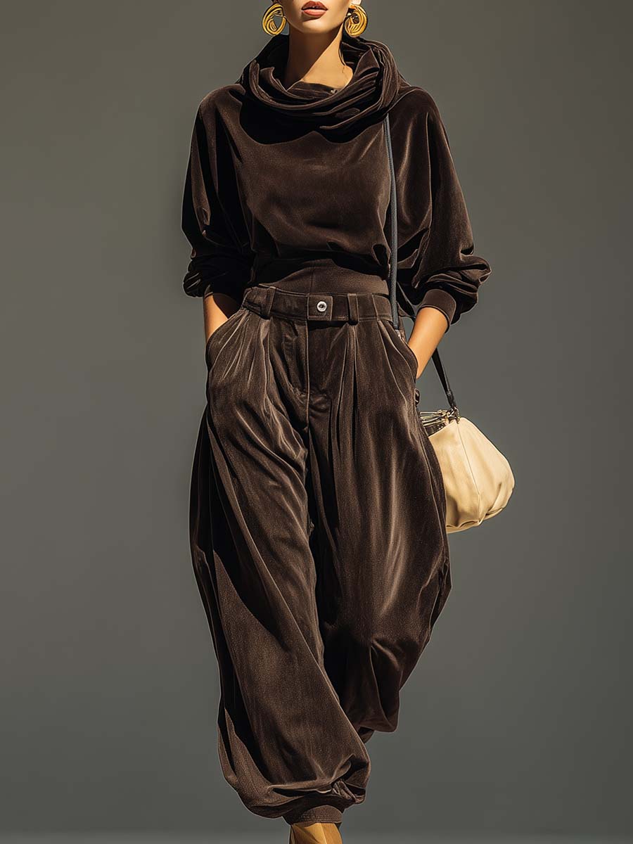 Scarlett | Loose Velour Set