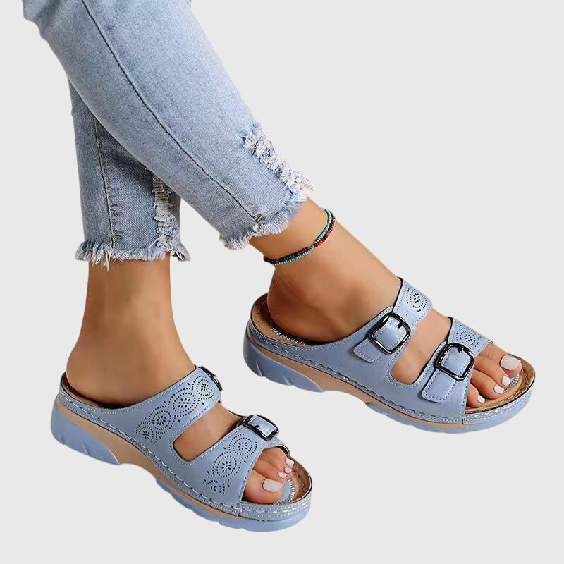 Olivia | Leather Orthopedic Sandals