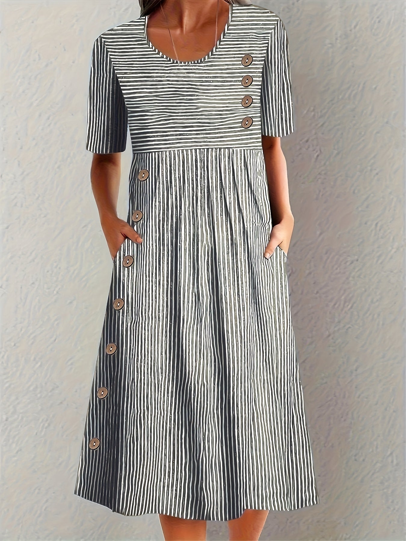 Belle | Striped Summer Dress