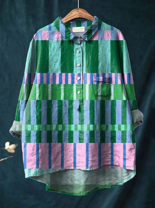 Amber | Patchwork Blouse