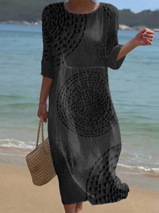 Adriana | Embroidered Casual Women's Dress