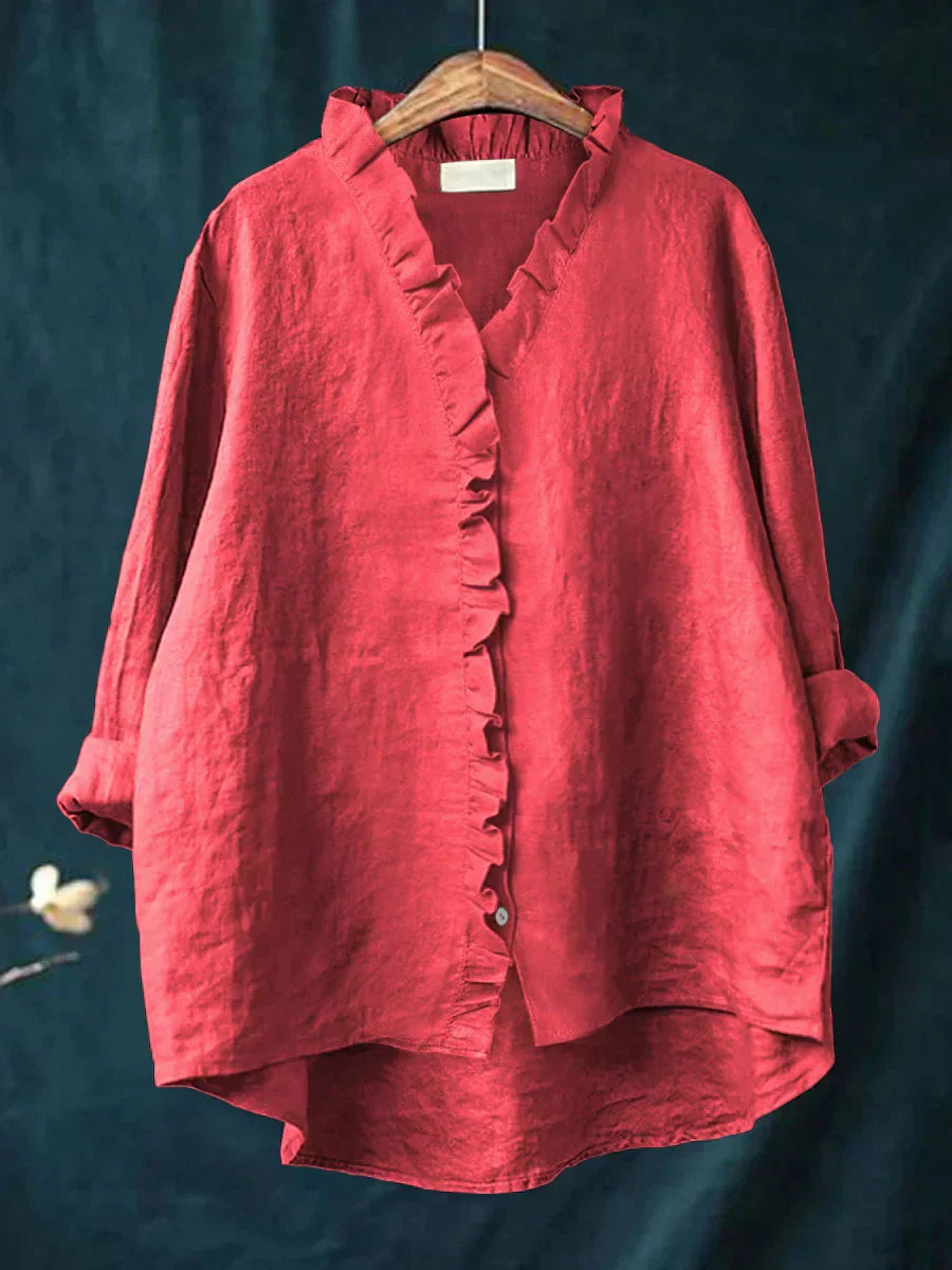 Lily | Lightweight Blouse with Ruffles