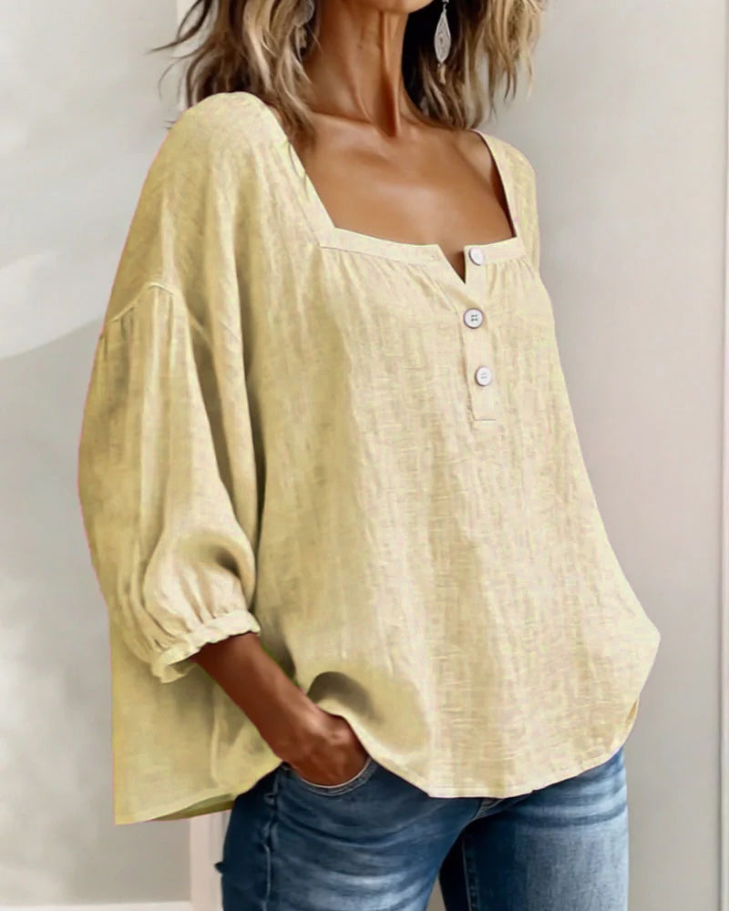 Noreen | Puff Sleeve Blouse