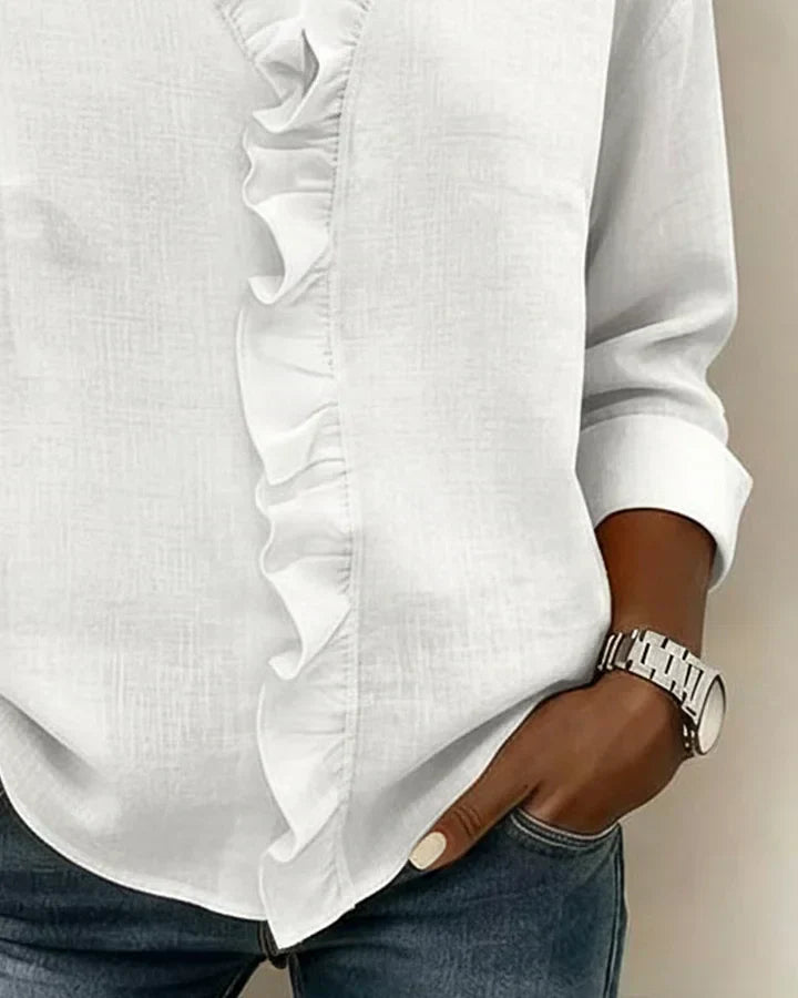 Susan | Ruffled Blouse