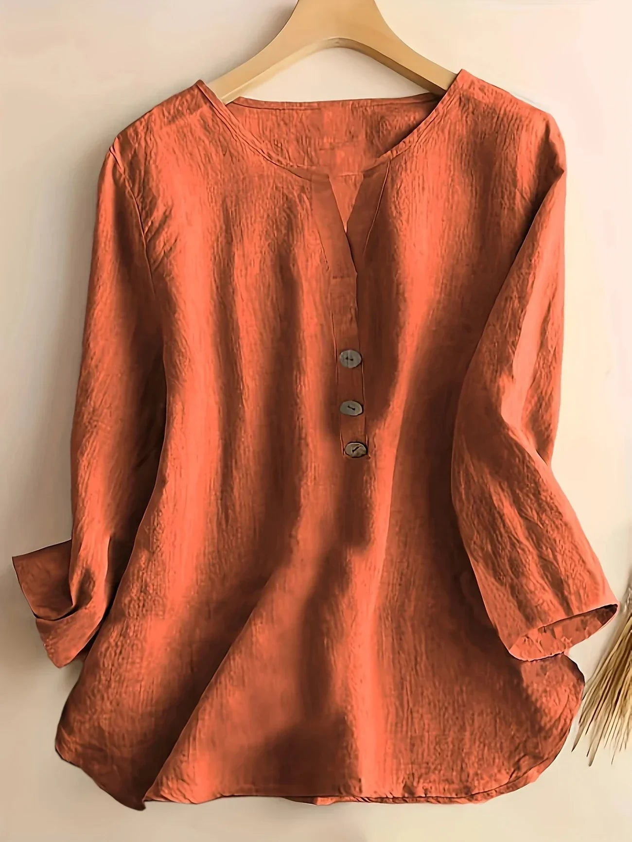 Solénya | Cotton-Linen Blouse