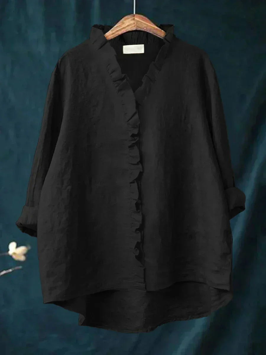 Lily | Lightweight Blouse with Ruffles