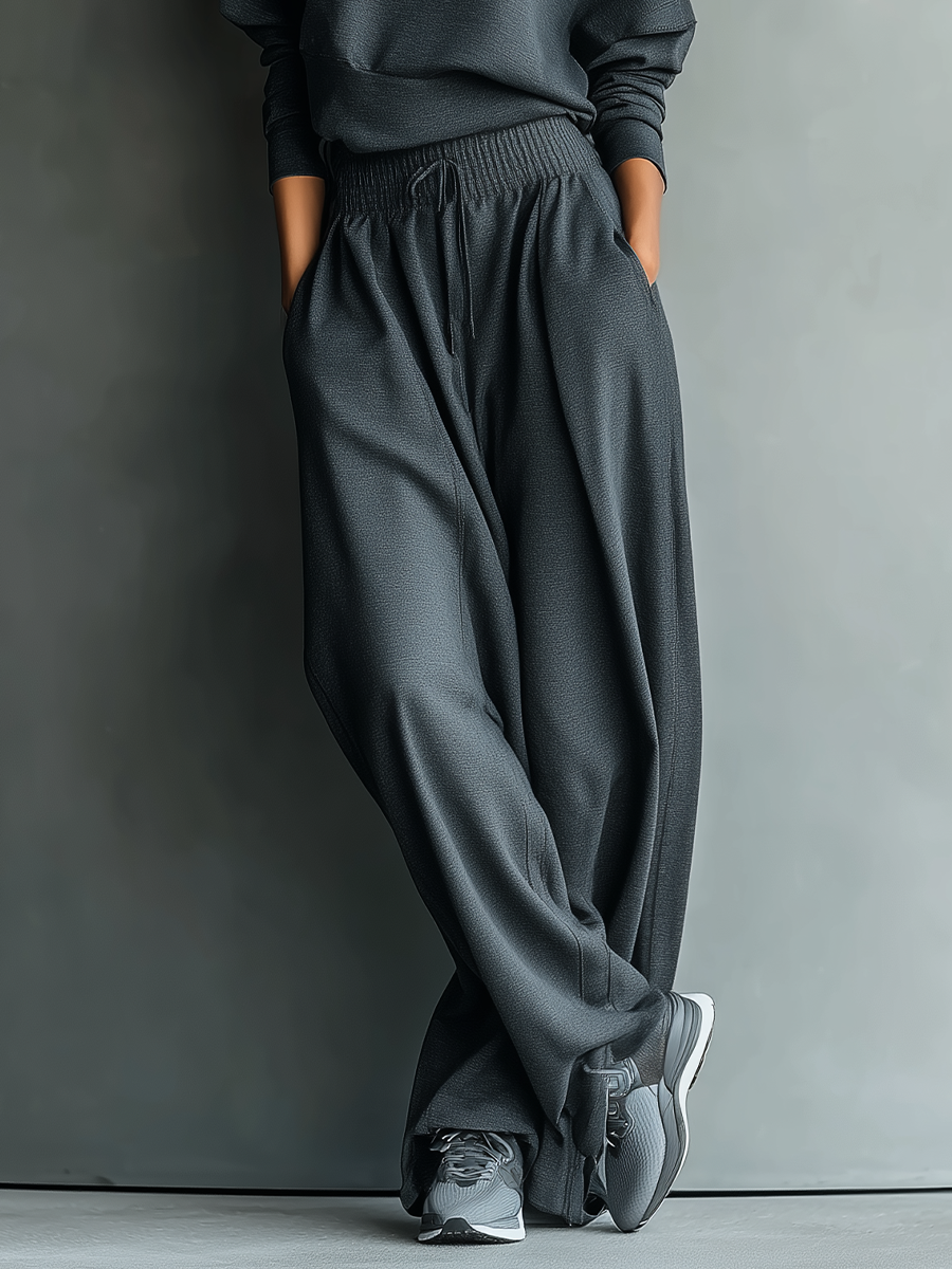 Wilma | Knit Ensemble Wide Pants