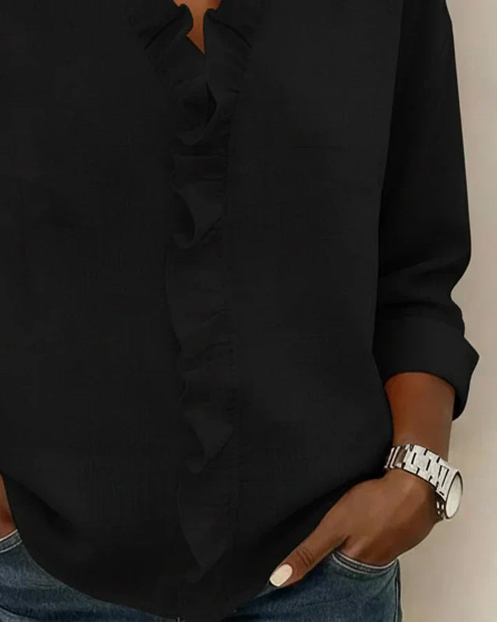 Susan | Ruffled Blouse