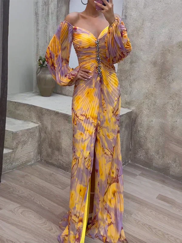 June | Elegant Dress with V-Neck
