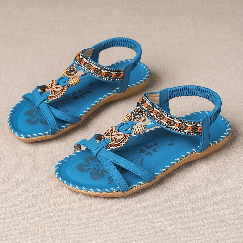 Nadia | Ibiza Style Sandals Combining Comfort and Elegance