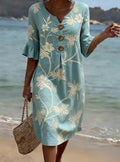 Florabel |  Women's Casual Dress With a Floral Print