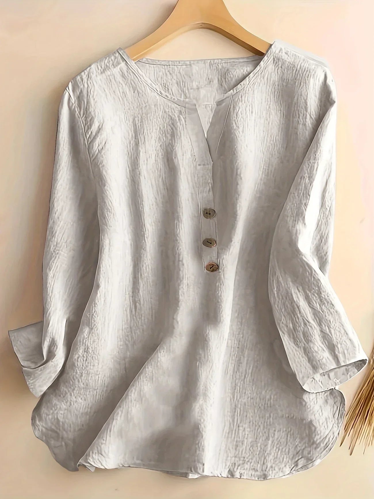 Solénya | Cotton-Linen Blouse