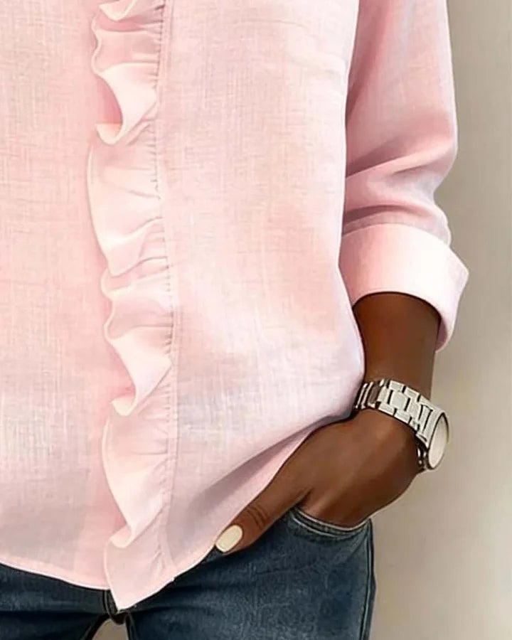Susan | Ruffled Blouse