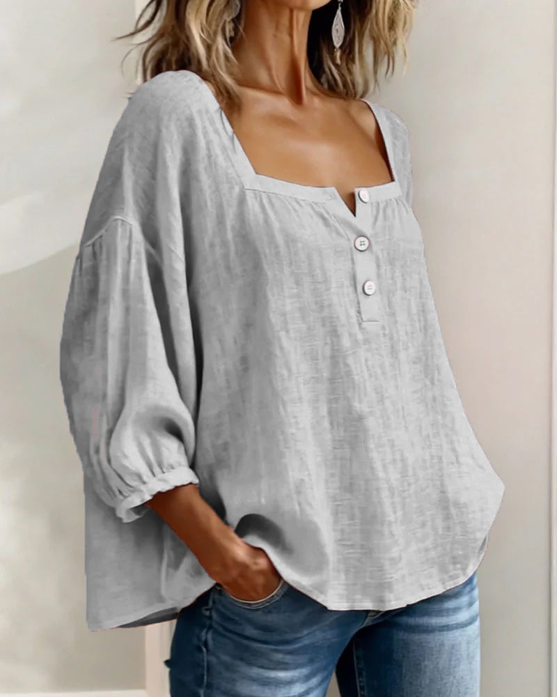 Noreen | Puff Sleeve Blouse