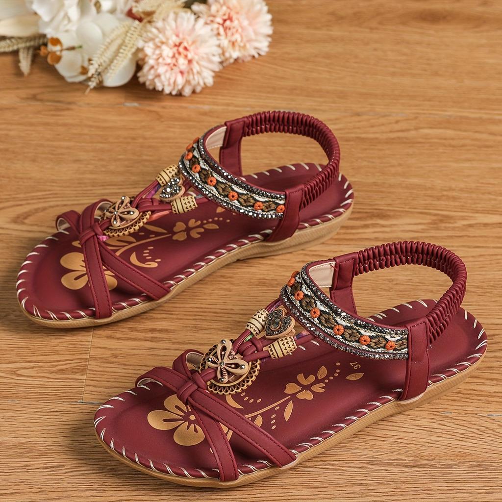 Nadia | Ibiza Style Sandals Combining Comfort and Elegance