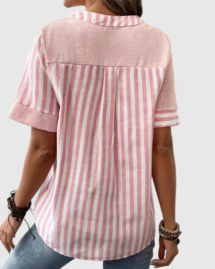 Gigi | Striped Blouse