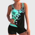 Flora | Floral swimsuit that covers the belly