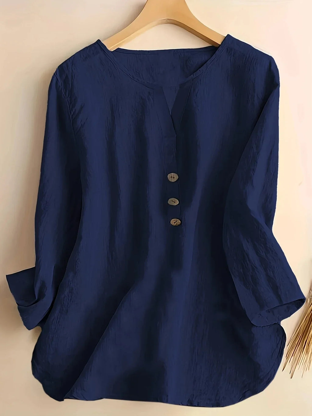 Solénya | Cotton-Linen Blouse