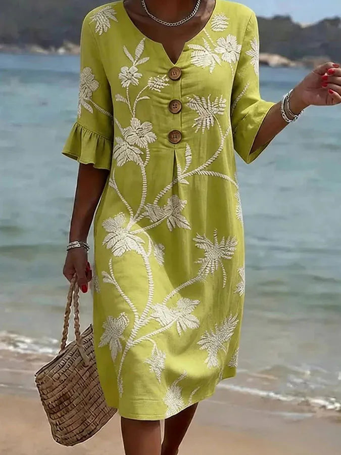 Bella | Women's Casual Dress with Floral Print
