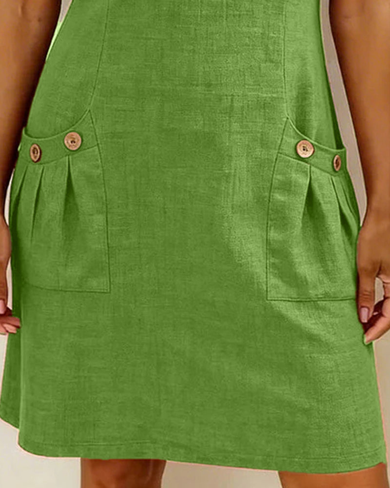 Maui | Relaxed Zipper Pocket Dress