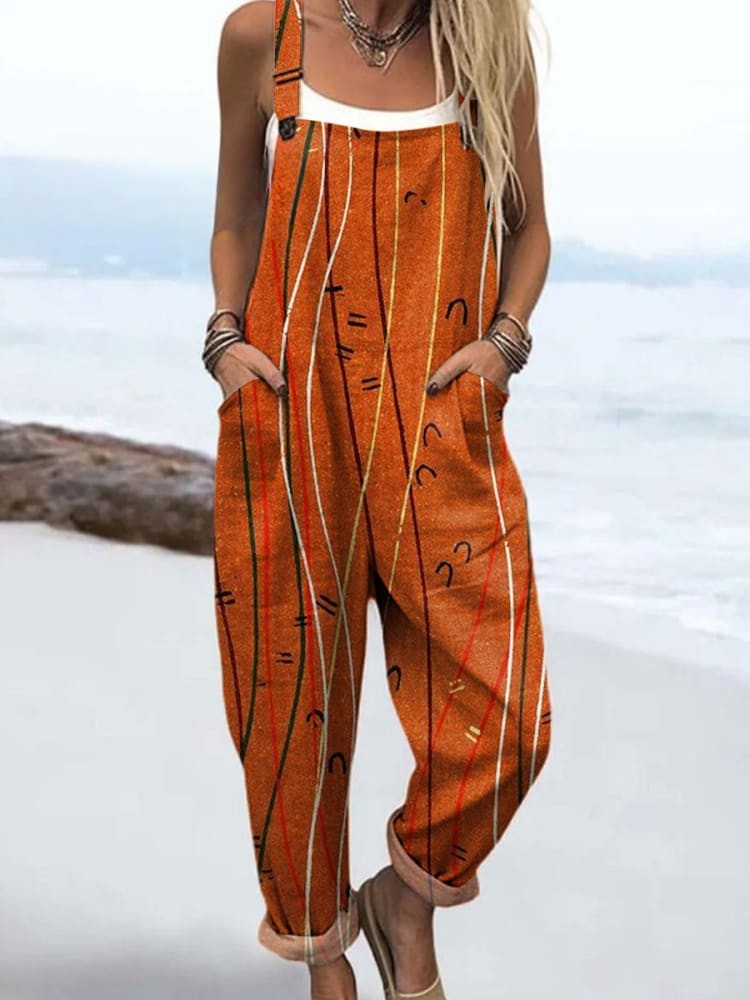 Annie | Artistic Line Jumpsuit
