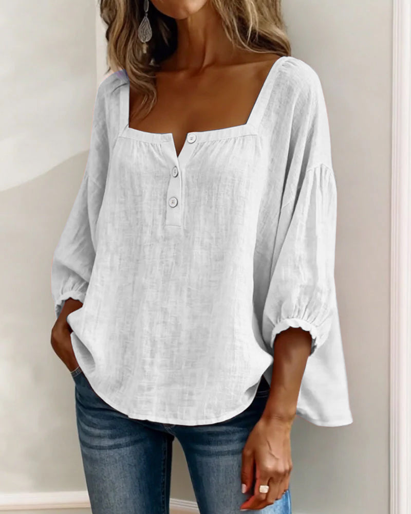 Noreen | Puff Sleeve Blouse