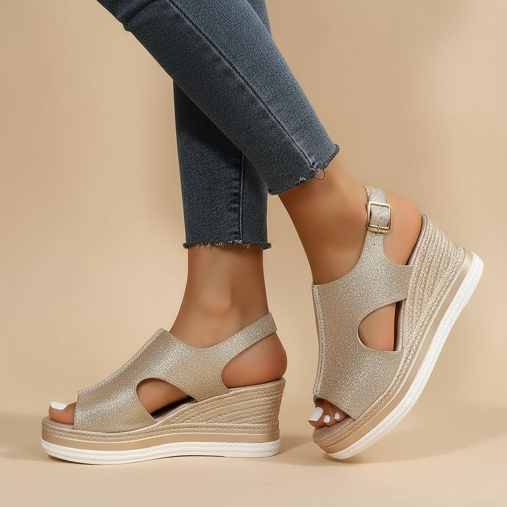 Maeve | Relaxed Wedge Sandals