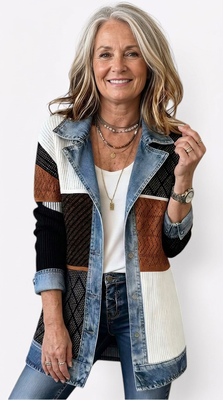 Mariella | Mixed Jacket