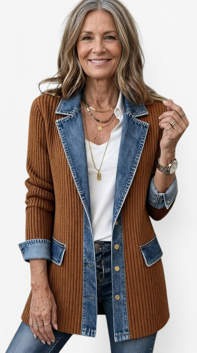 Mariella | Mixed Jacket