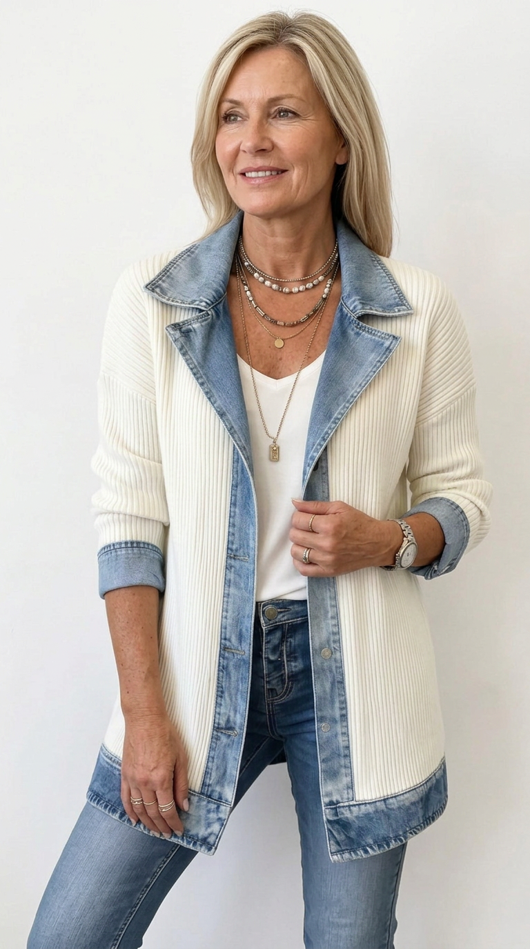 Mariella | Mixed Jacket