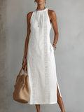 Jennifer | Midi Linen Dress