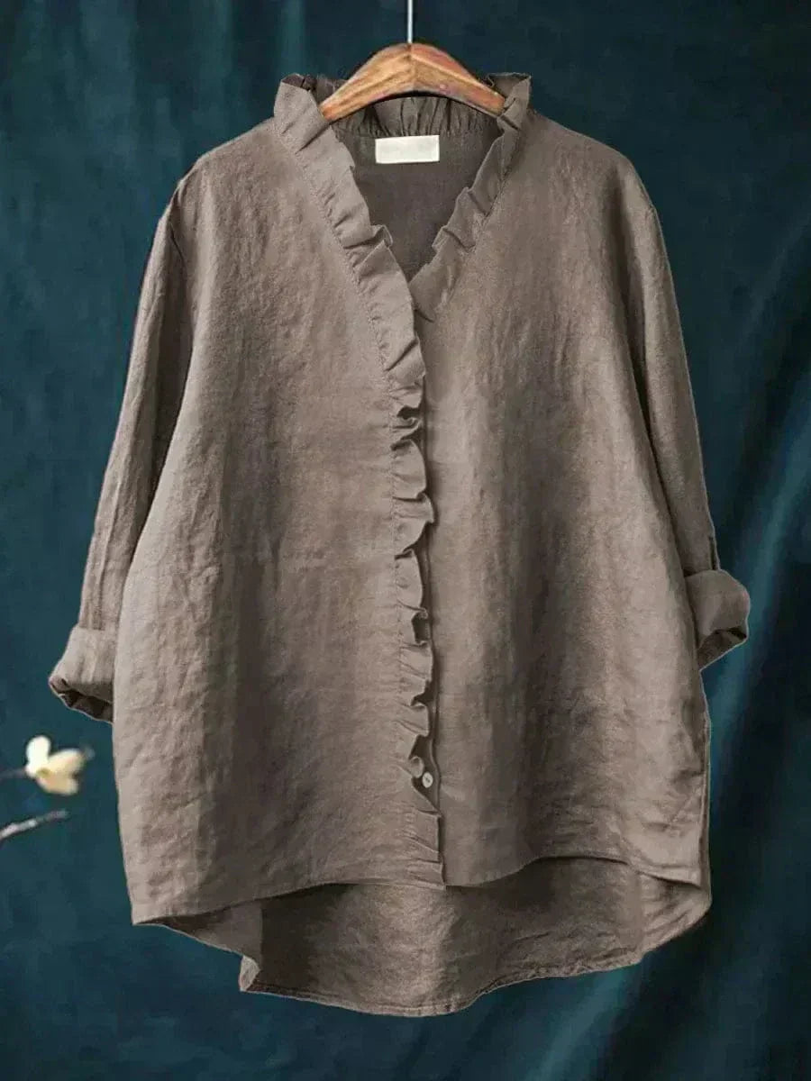 Célestine | Delicate Ruffled Blouse